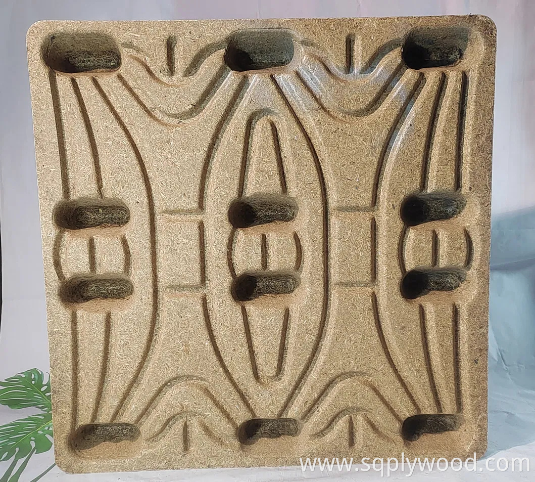 Manufacture Compressed Fumigation-Free Wood Fiber Eco Friendly Wooden Pallet